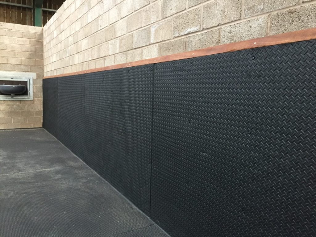 EVA Stable Wall Mats Quattro Products Equine Rubber