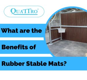 What are the benefits of rubber stable mats?